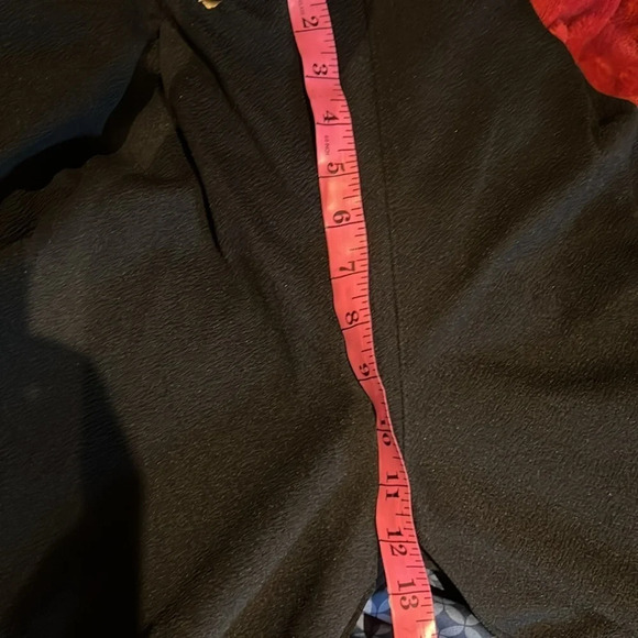 Vintage style wide legs Ankle pallaxo trouser with metal detail Sz Lsrge - Picture 9 of 12